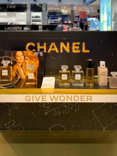 Instore-Wareninszenierung Chanel