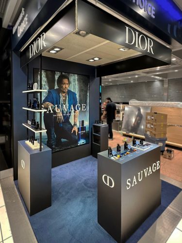 Instore-Wareninszenierung Dior