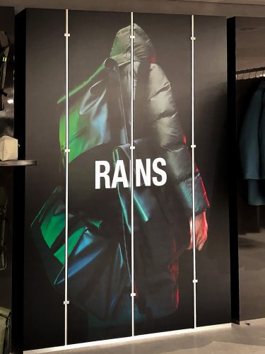 Instore-Wareninszenierung Rains